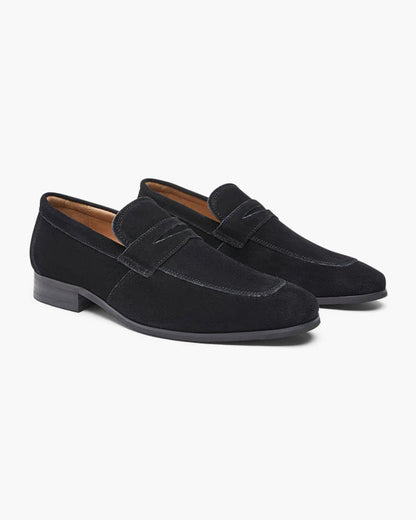 Varnelier Suede Penny Loafers