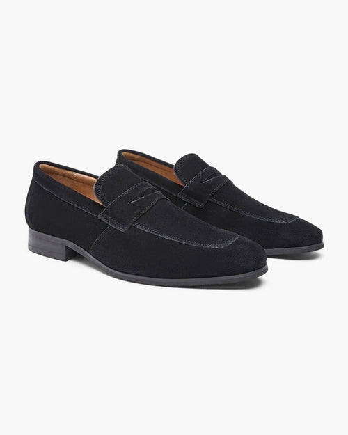Varnelier Suede Penny Loafers